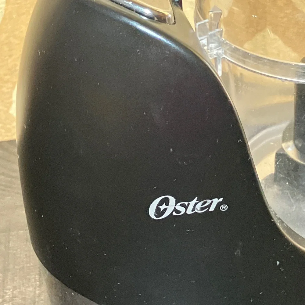 Oster 3 Cup Mini Food Chopper Black 2-Speed Small Food Processor